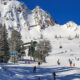 Une magnifique montagne de l'Utah est le lieu de ski ultime avec des courses de niveau olympique