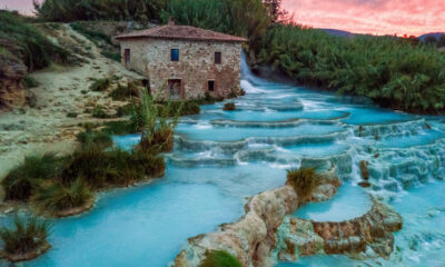 Les ressorts thermiques d'inspiration romaine de la Toscane offrent une relaxation toute l'année