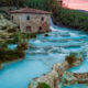 Les ressorts thermiques d'inspiration romaine de la Toscane offrent une relaxation toute l'année