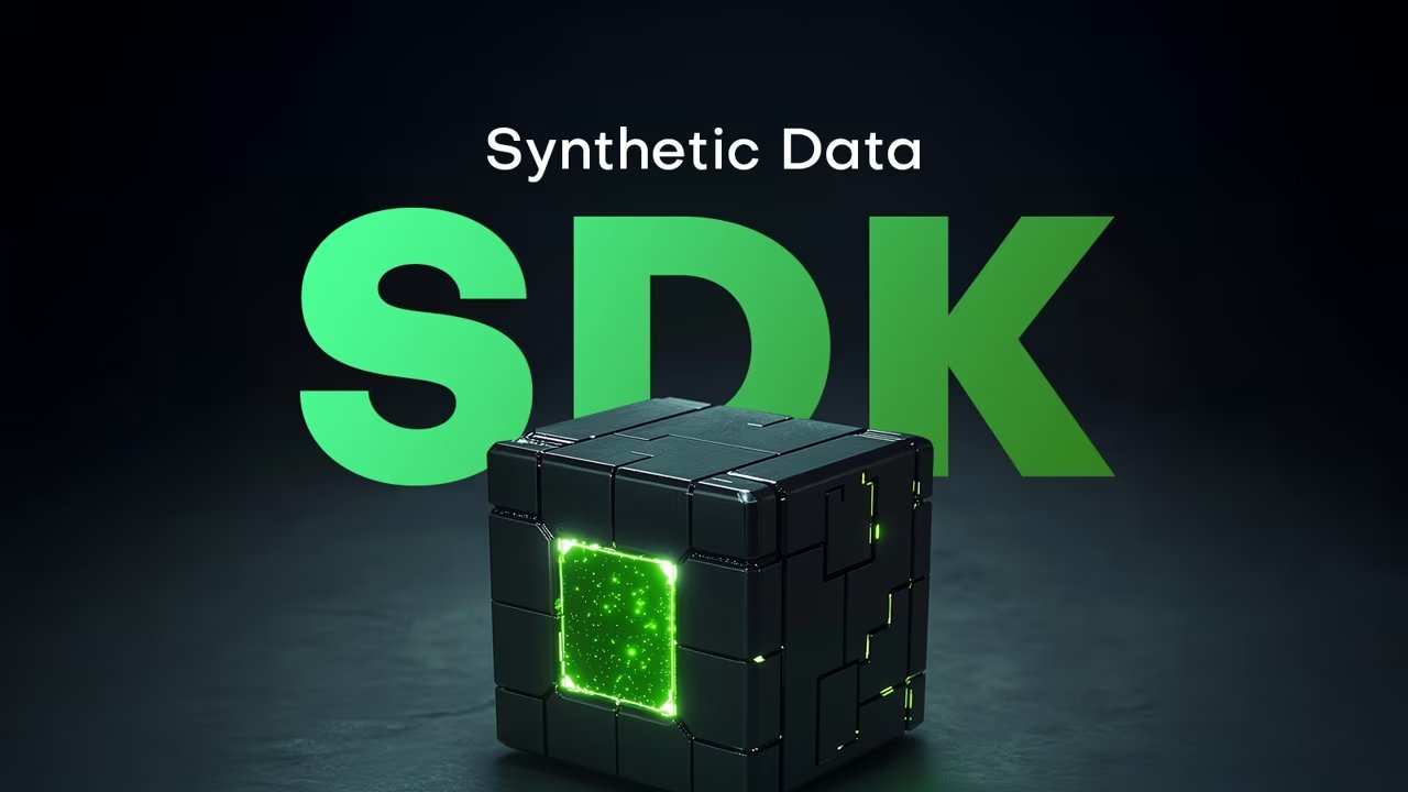 The future of AI innovation starts with synthetic data and an industrial-grade open source SDK