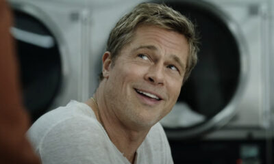 Le spot du Super Bowl F1 donne à Brad Pitt son propre pistolet Top - mais dans une voiture