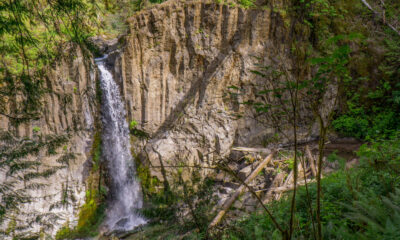 Une forêt nationale de la côte ouest abrite deux cascades appelées les «chutes du Niagara de l'Oregon»