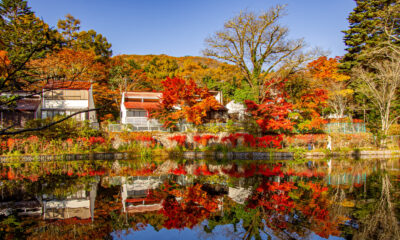 Une ville de montagne zen avec des sources chaudes de guérison connue sous le nom de «les Hamptons du Japon»