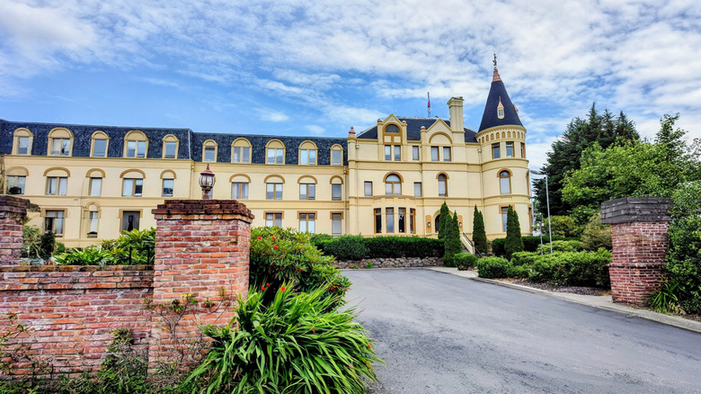 Paysage du château de Manresa à Port Townsend