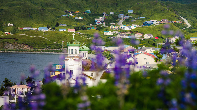 Église orthodoxe russe à Unalaska