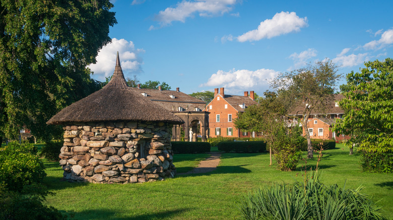 Village économique de l'ancienne en Pennsylvanie