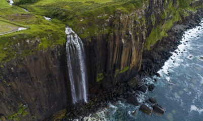 L'une des plus belles cascades d'Europe est cachée dans les falaises éloignées de l'Écosse