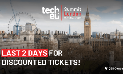 Only 2 days left to get discounted tickets for the Tech.eu Summit London 2025!