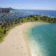 Un parc de plage spacieux sur Oahu est l'une des plus belles destinations d'Hawaï