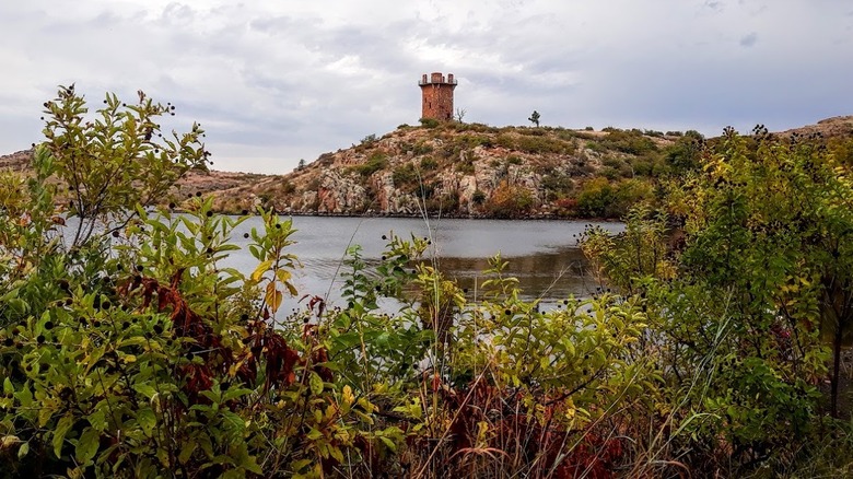 Jed Johnson Tower à la Wichita Mountains Wildlife Refuge en Oklahoma