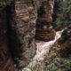 Les gorges de New York impressionnantes sur le mieux connues sous le nom de «Grand Canyon des Adirondacks»