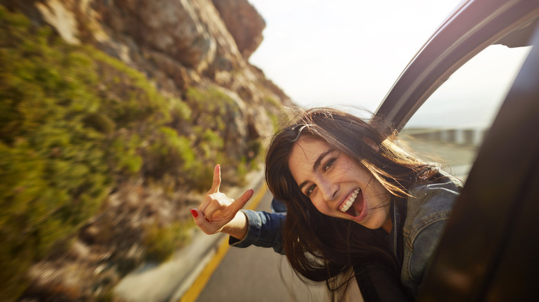 Faire passager de voiture 