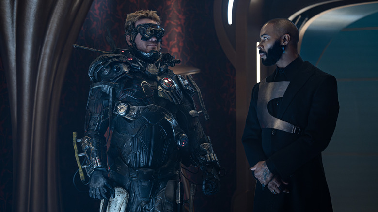 Rob Kazinsky en tant que Zeph et Omari Hardwick comme Alok dans Star Trek: Section 31 Streaming sur Paramount