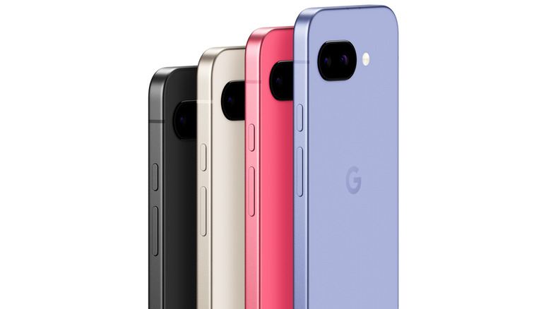 Les options de couleur du Google Pixel 9A