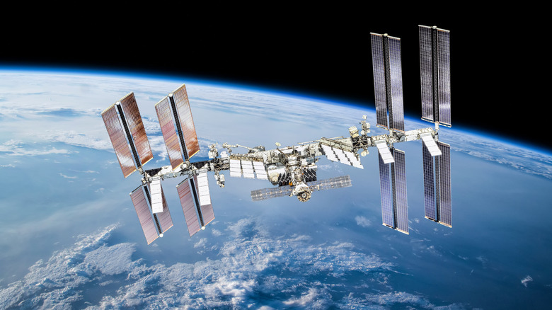 Station spatiale internationale (ISS) en orbite basse