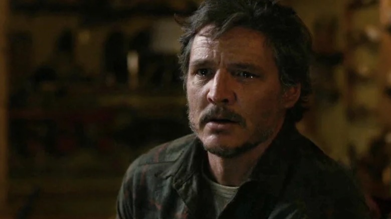 Joel de Pedro Pascal a des larmes aux yeux dans le dernier de nous