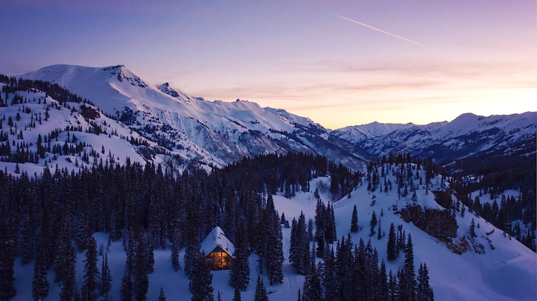 Red Mountain Alpine Lodge, vue aérienne