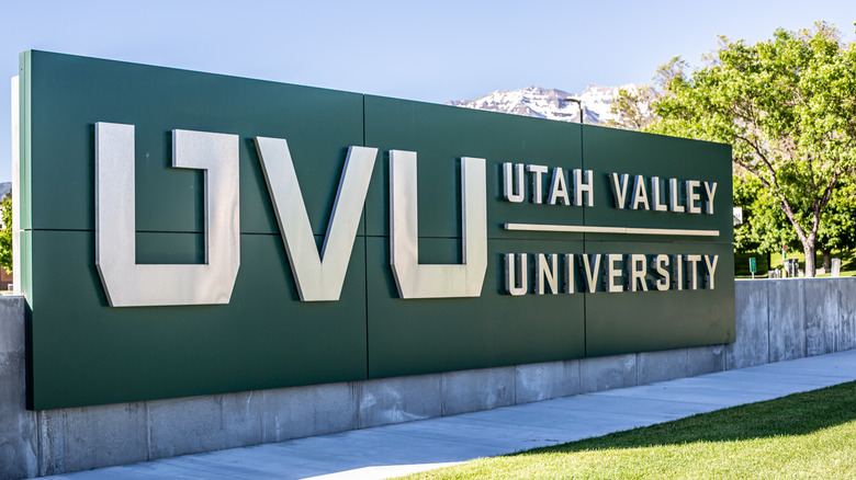 Signale de l'Université de l'Utah Valley