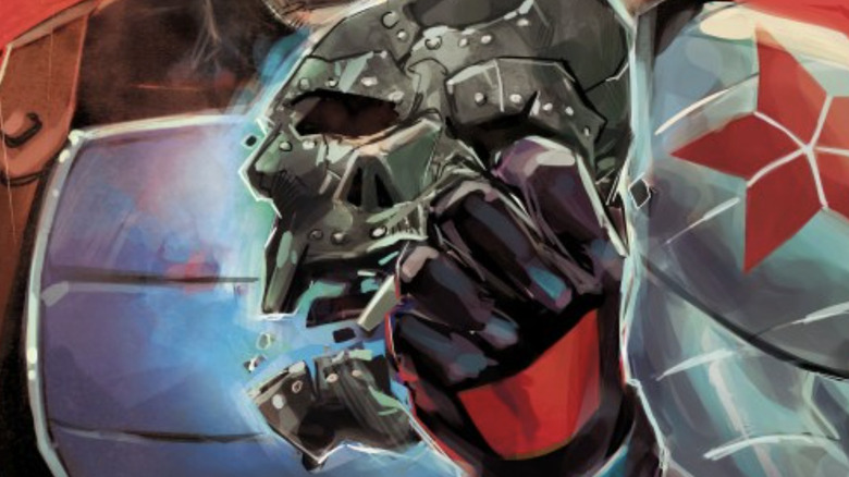 Thunderbolts: Couverture Doomstrike # 4, masque de Doctor Doctor Doom Bucky