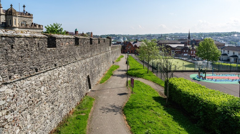 Les Old City Walls à Londonderry-Derry, Irlande du Nord