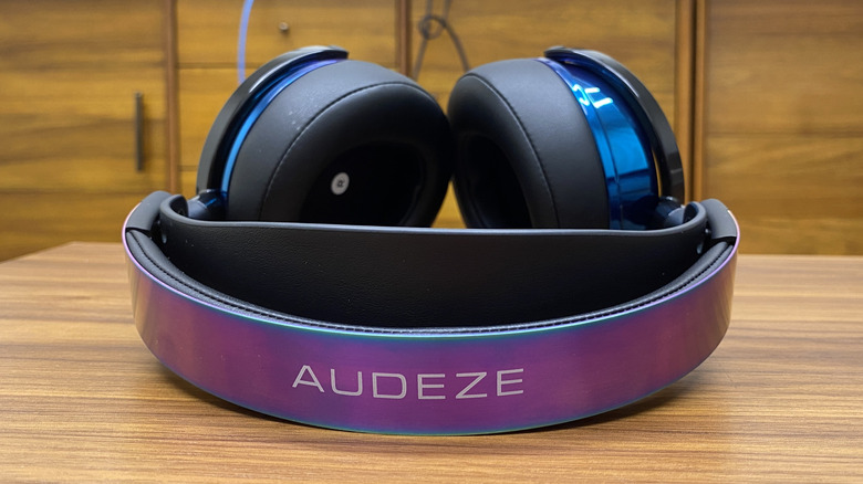 Écouteurs de purppe audeze