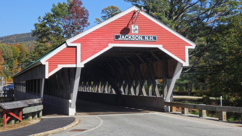 Jackson New Hampshire Covered Bridge