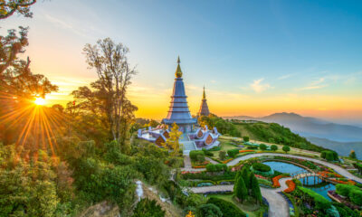 Le principal aéroport asiatique qui a serré un parcours de golf pittoresque entre deux pistes