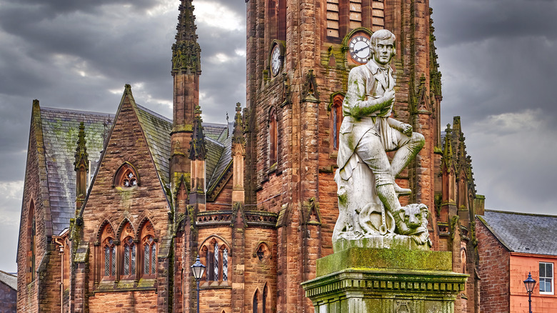 Robert Burns Monument, Dumfries, Écosse