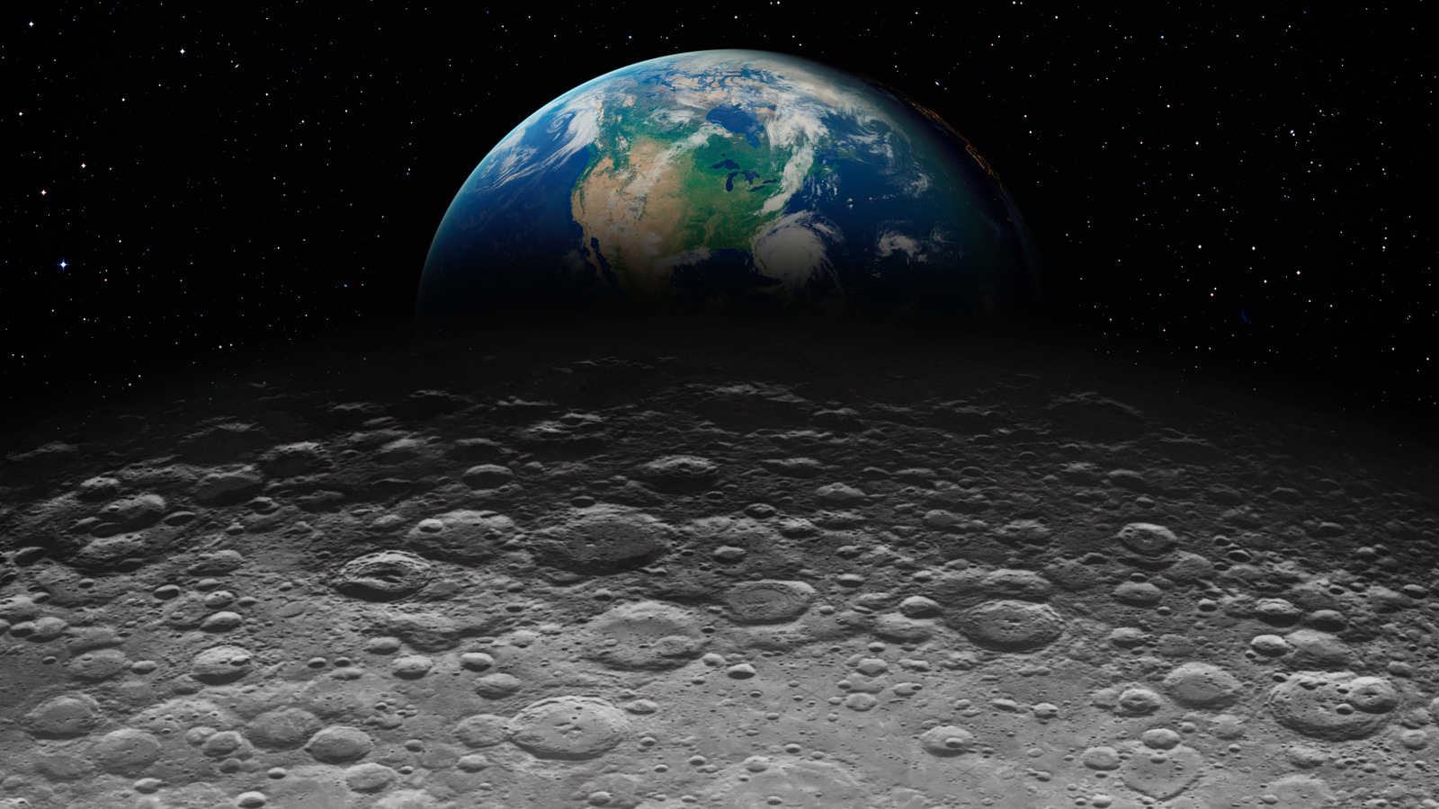 Eh bien en fait, il n'y a pas de côté sombre de la lune