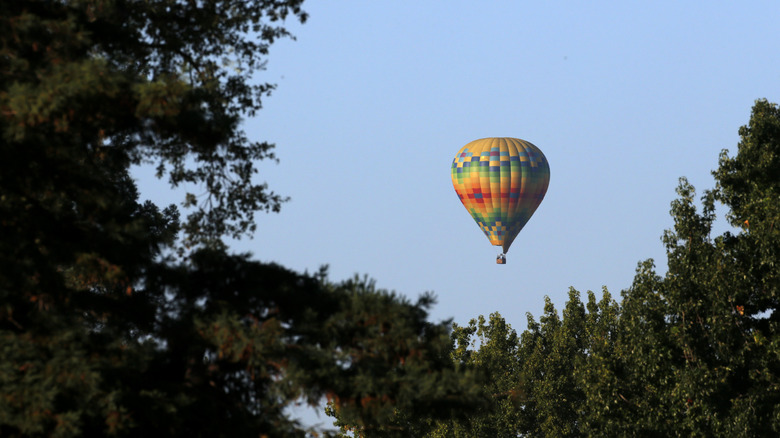Ballon à air chaud napa