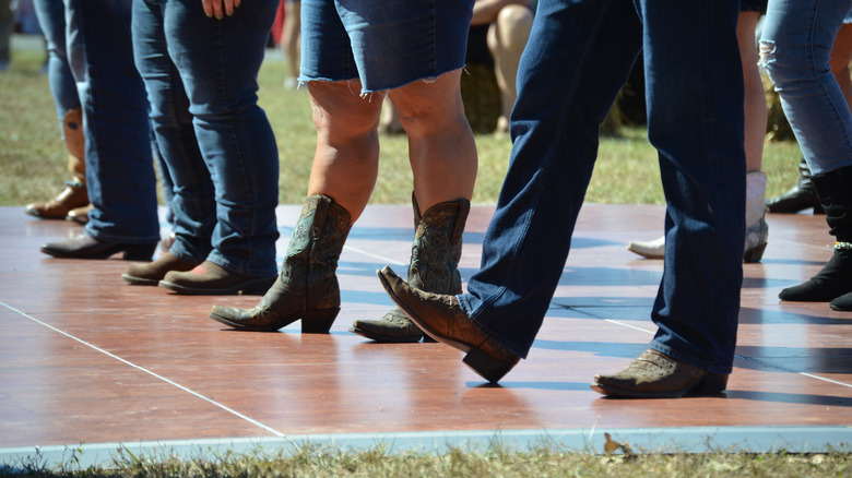 Bottes de cowboy Go Line Dancing