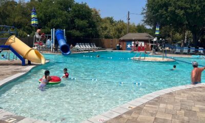 La piscine de forme unique du Texas est un monument légendaire qui vous permet de nager à travers l'État