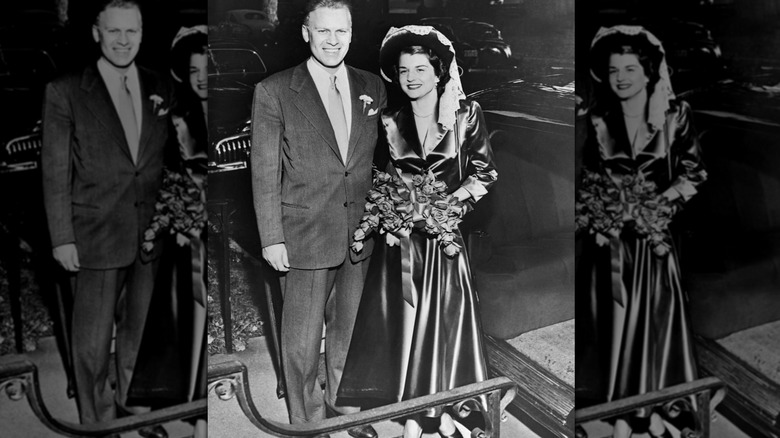 Gerald et Betty Ford le jour du mariage