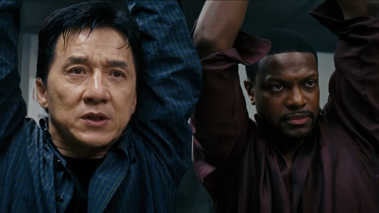 Lee et Carter se sont enfilés dans un aéroport français à l'heure de pointe 3