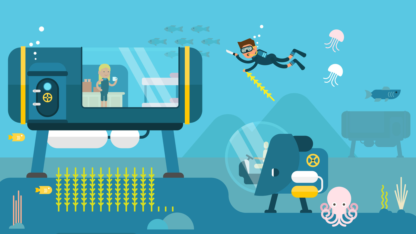 Ce que vivre sous l'eau peut faire à un corps humain