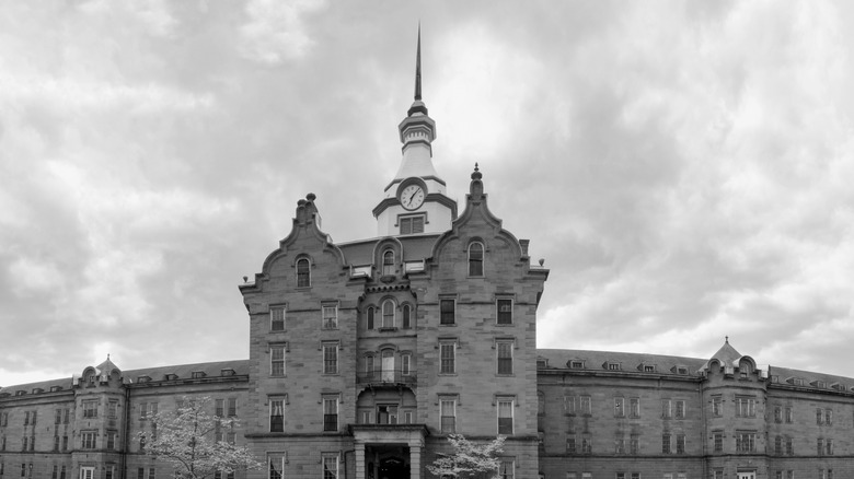 Extérieur de l'asile lunatique trans-alleghany