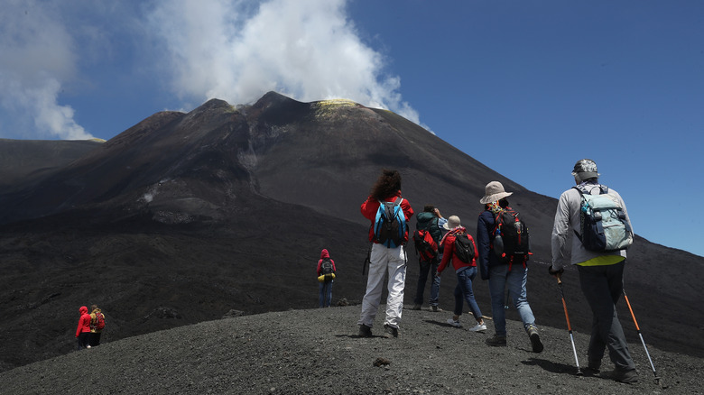 Randonneurs d'Etna Mount