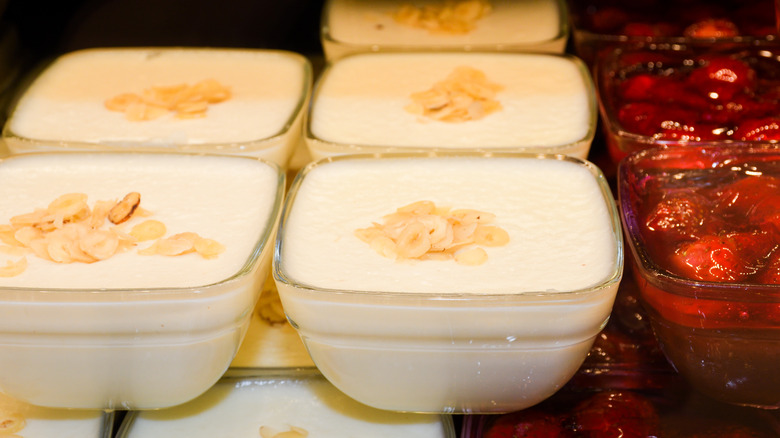 Puddings de riz turc traditionnel