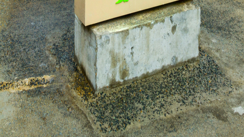 Signal des îles Vierges britanniques sur la route