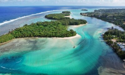 Le polynésien «Danger Island» offre une évasion tropicale avec de l'eau turquoise éblouissante