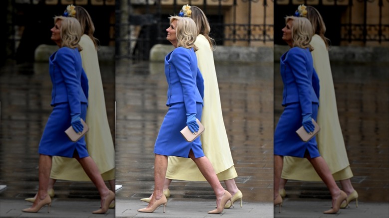 Jill Biden au couronnement du roi Charles