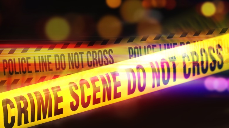 cassette de scène de crime