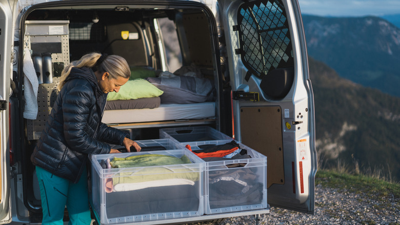 Storage de van de camping-car
