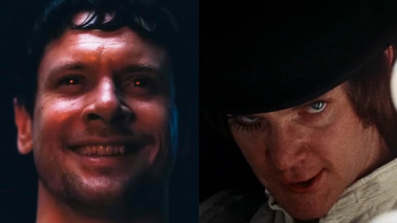 Remmick des pécheurs à côté d'Alex depuis une horloge orange