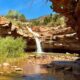 L'un des meilleurs trous de natation de l'Utah est une cascade naturelle à couper le souffle rouge naturel