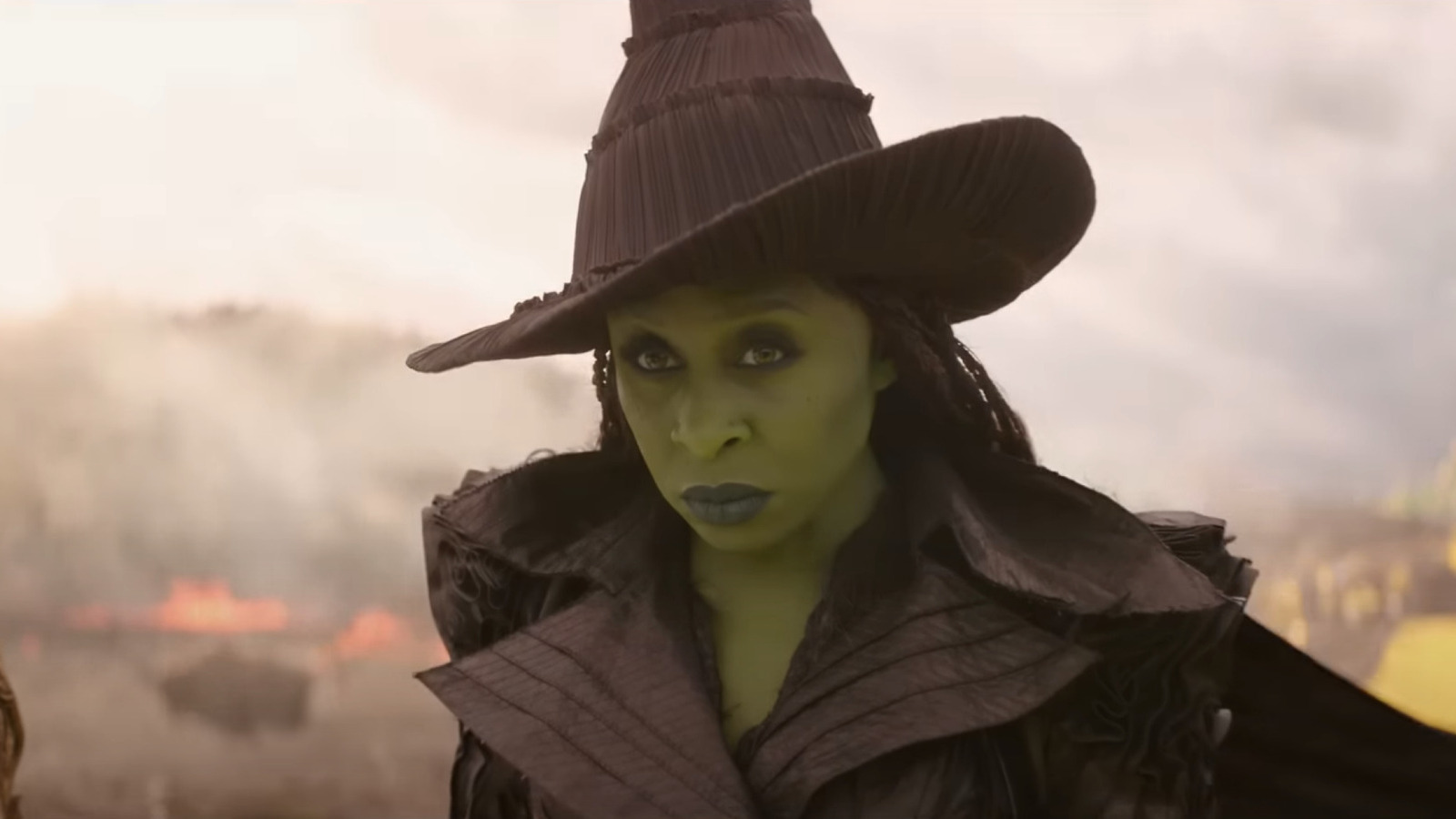 Wicked: pour une bonne bande-annonce apporte des choses en cercle complet au sorcier d'Oz