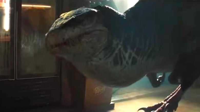 La chasse au mutadon dans un dépanneur insulaire dans la renaissance du monde de Jurassic