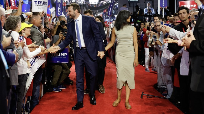 JD Vance et Usha Vance au RNC 2024