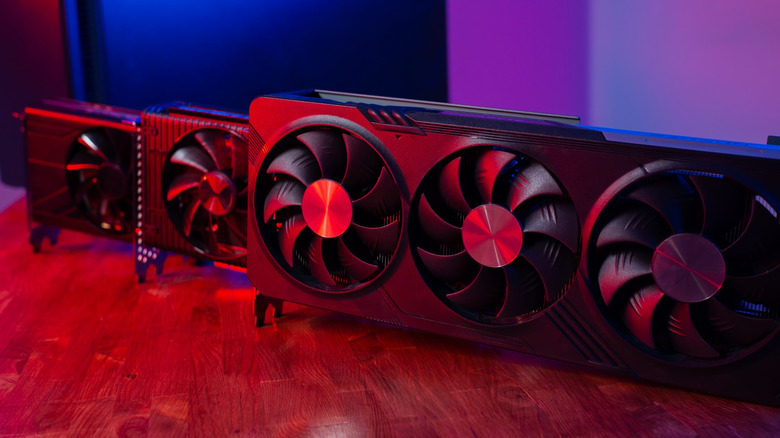 Plusieurs GPU sont restés proches les uns des autres