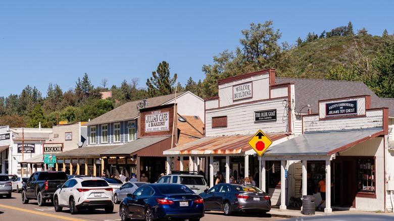 La rue principale de Julian, CA